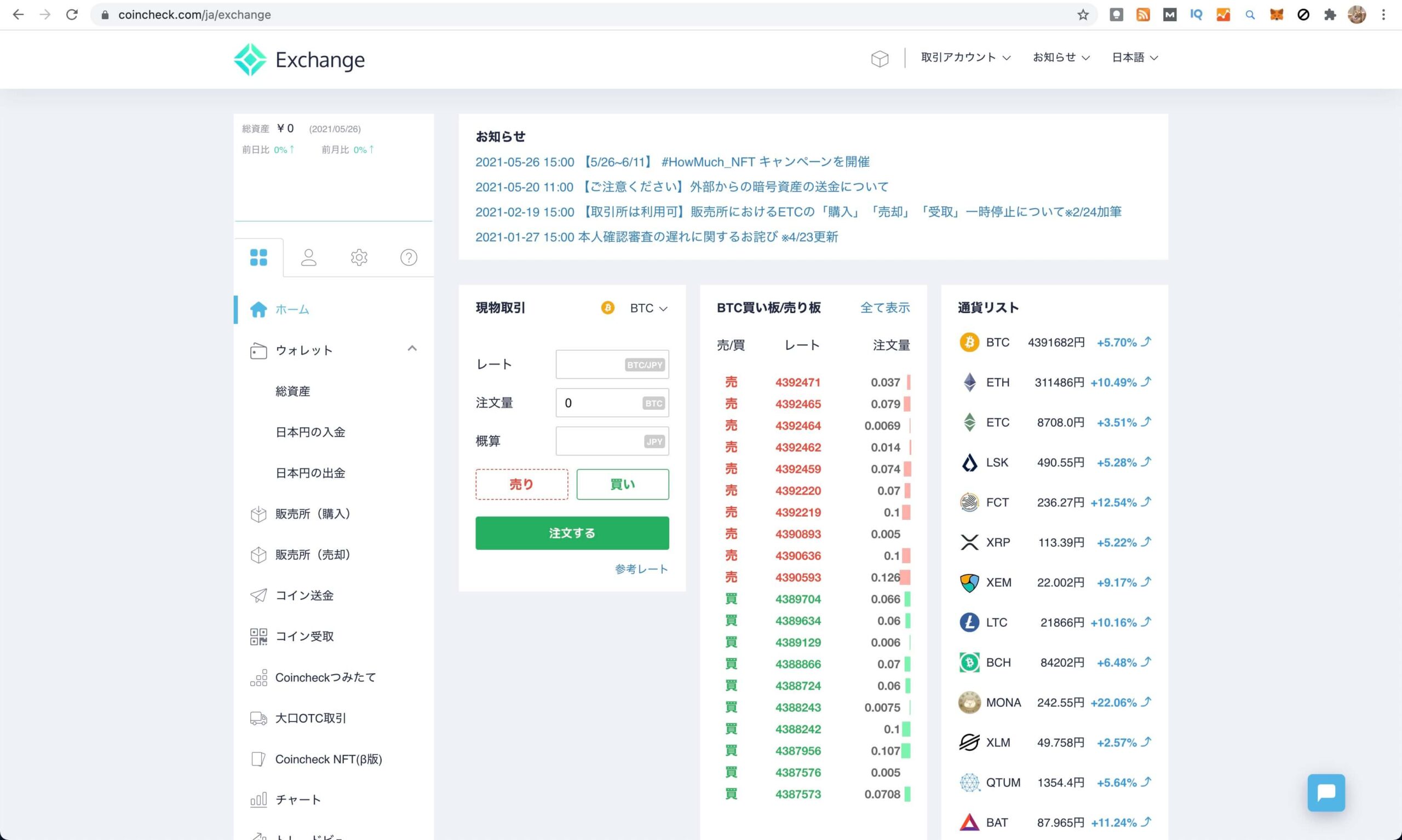 Coincheck_chart